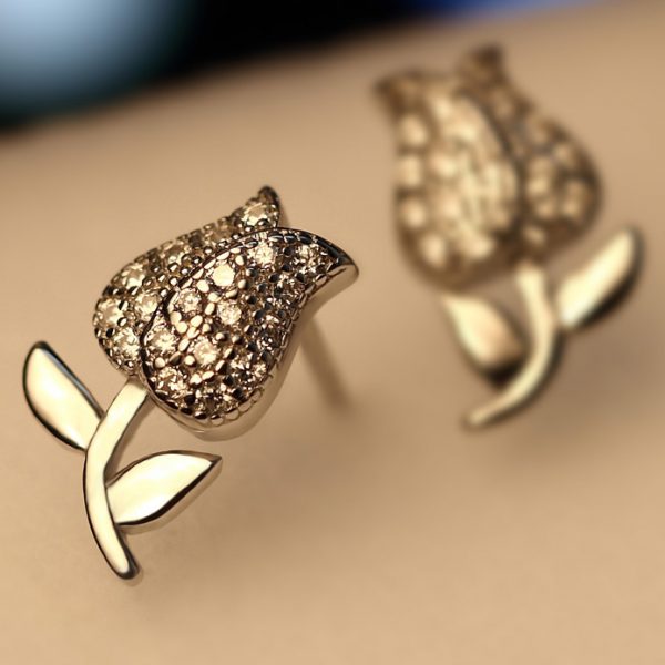 Flower Stud Earrings