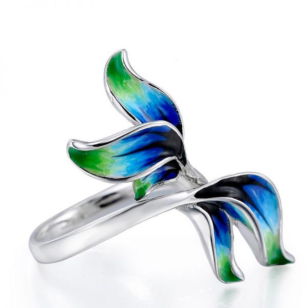 Green and Blue Ring